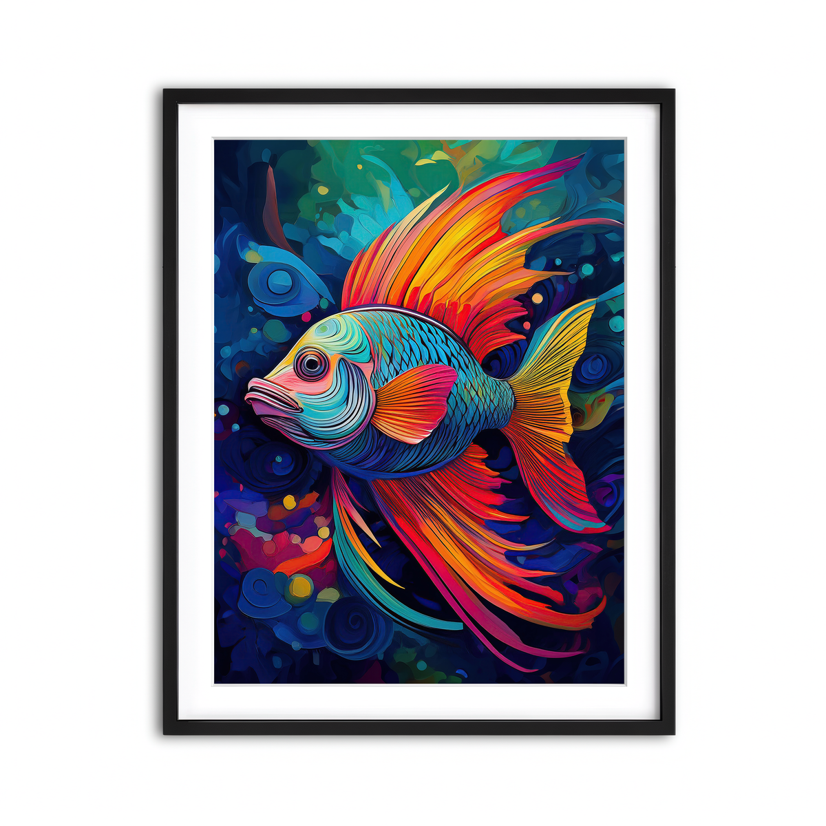 Framed Print 3x4 Black