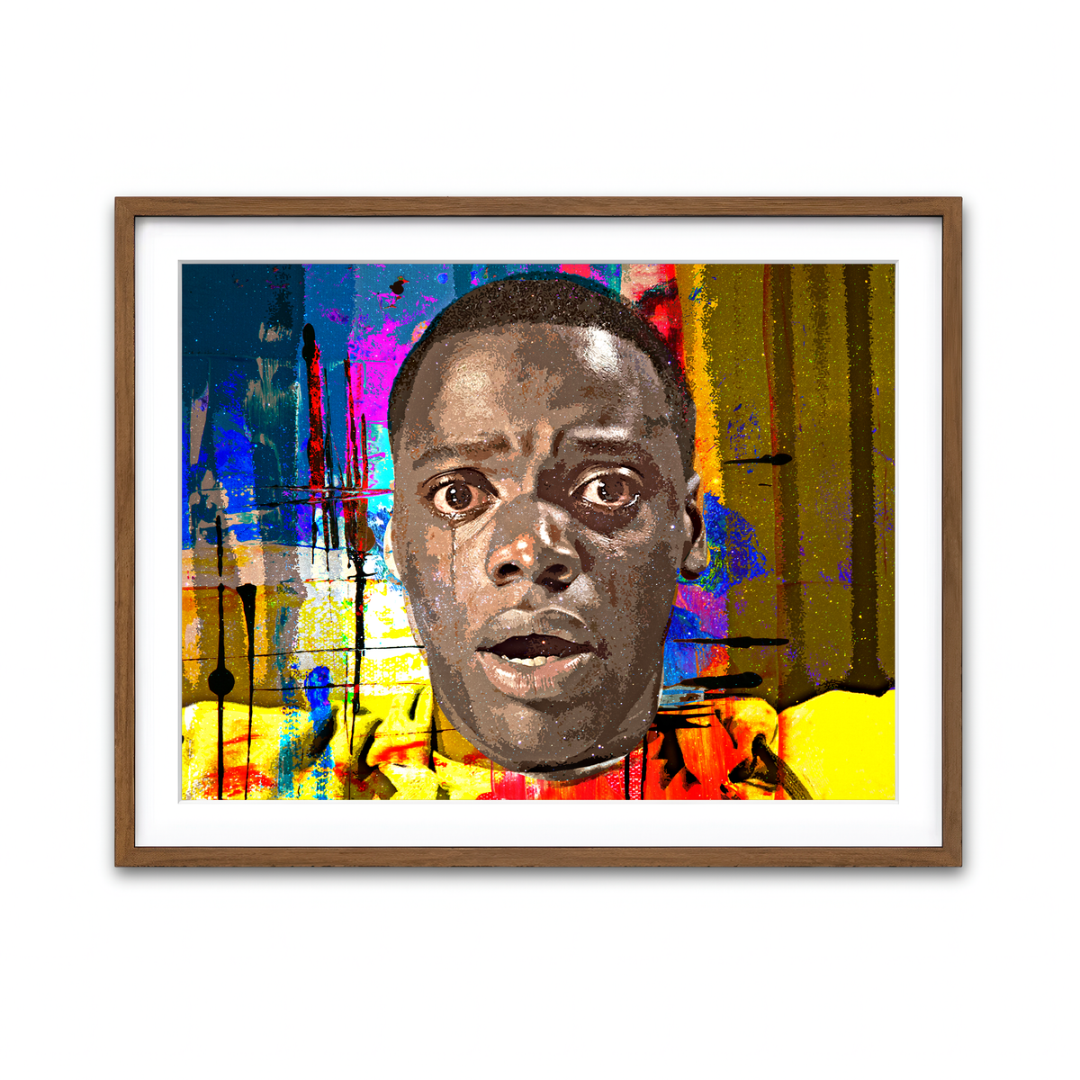 Framed Print 4x3 Walnut