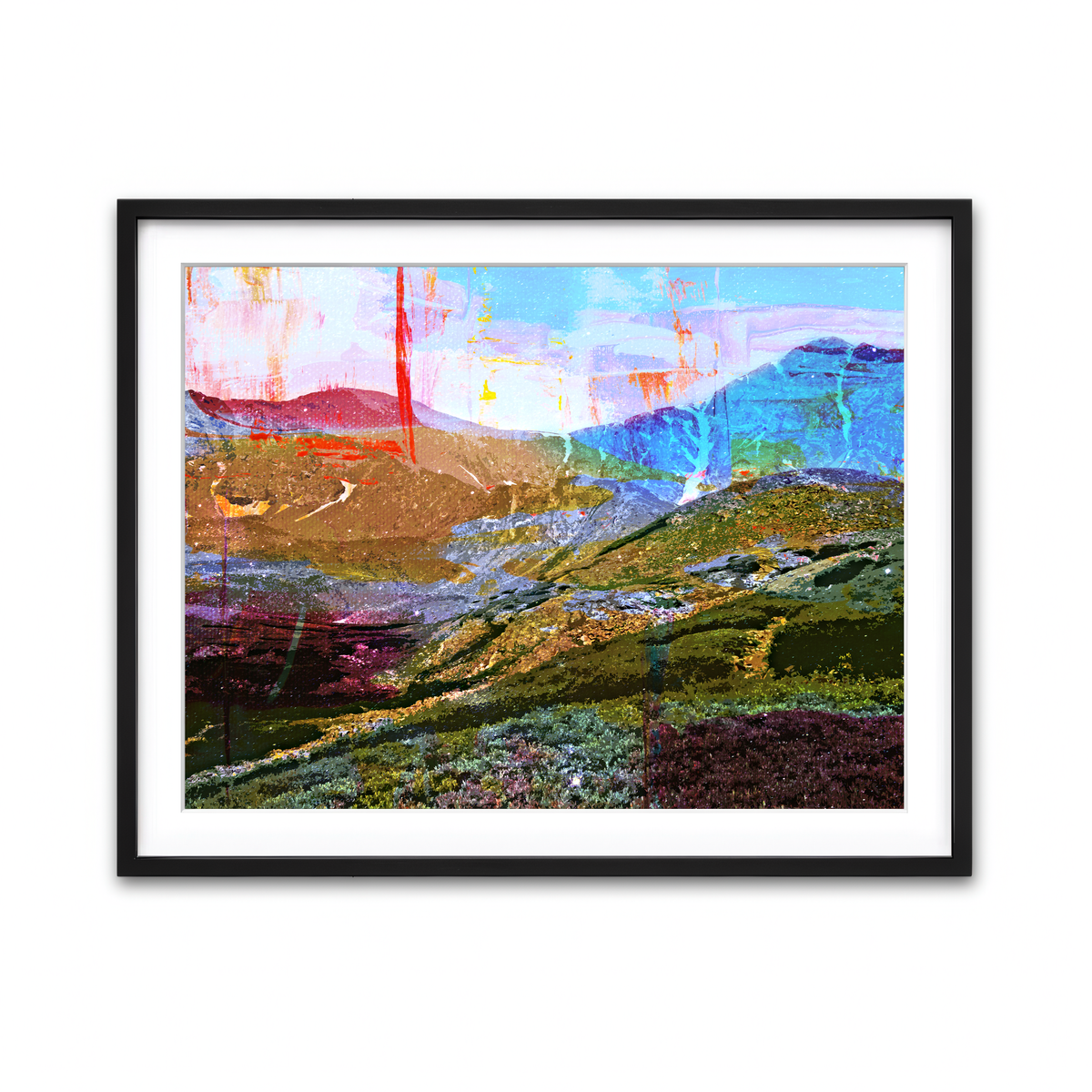 Framed Print 4x3 Black