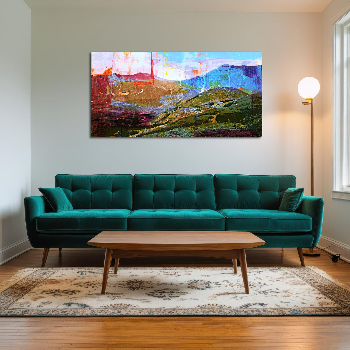 AUTO-MOCKUP ROOM | Abstract Grays & Torreys
