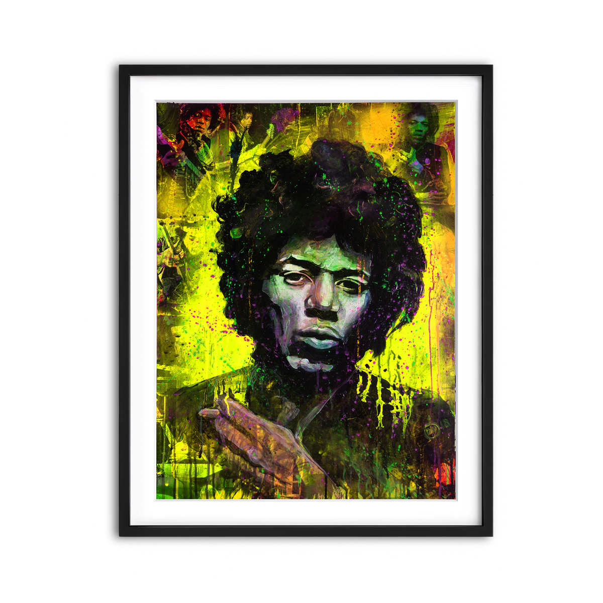 Framed Print 3x4 Black