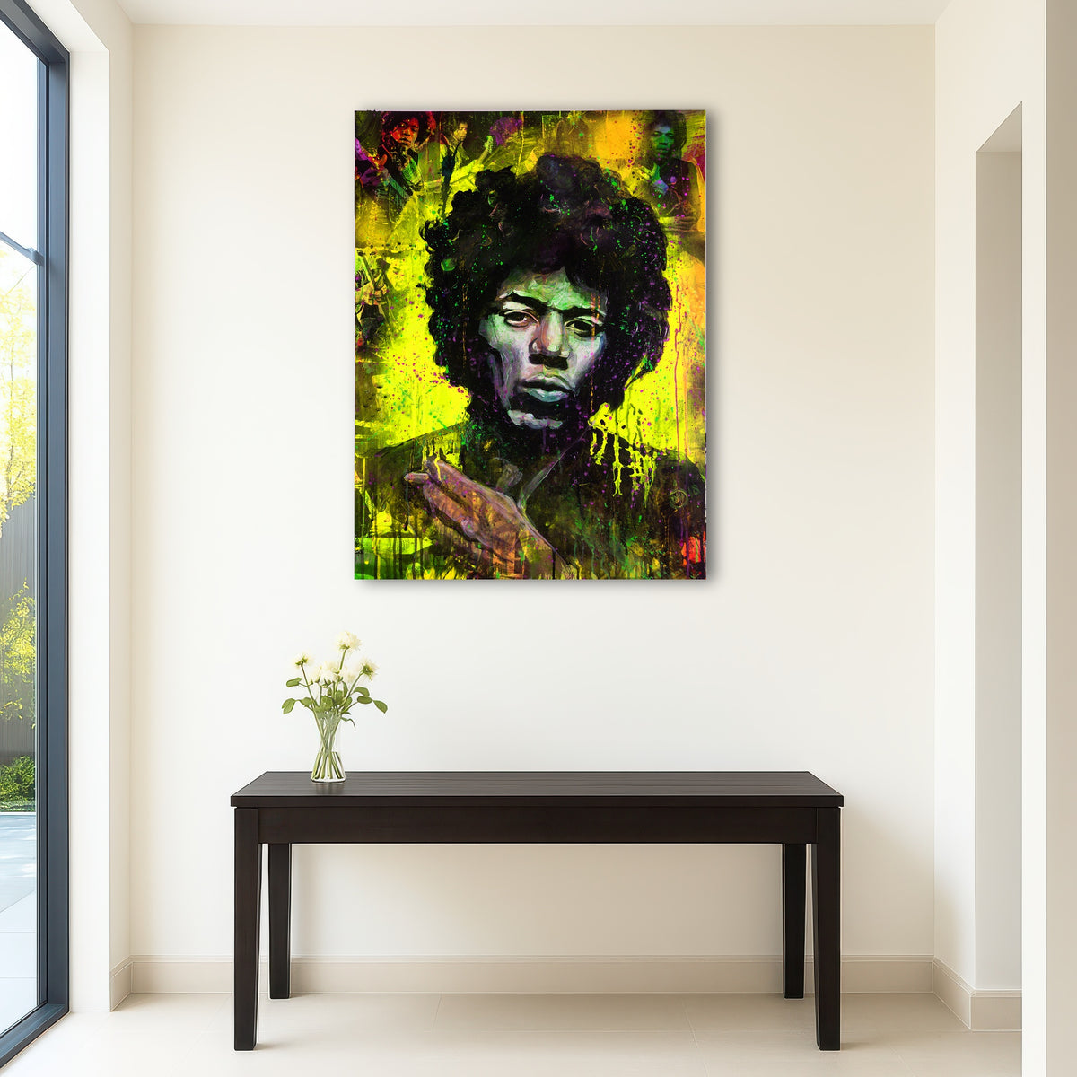 AUTO-MOCKUP ROOM | Abstract HENDRIX