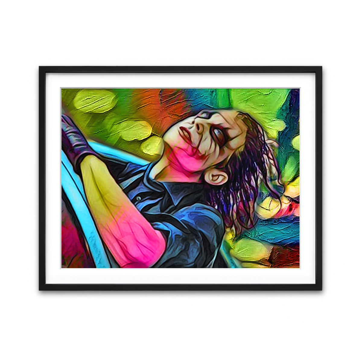 Framed Print 4x3 Black