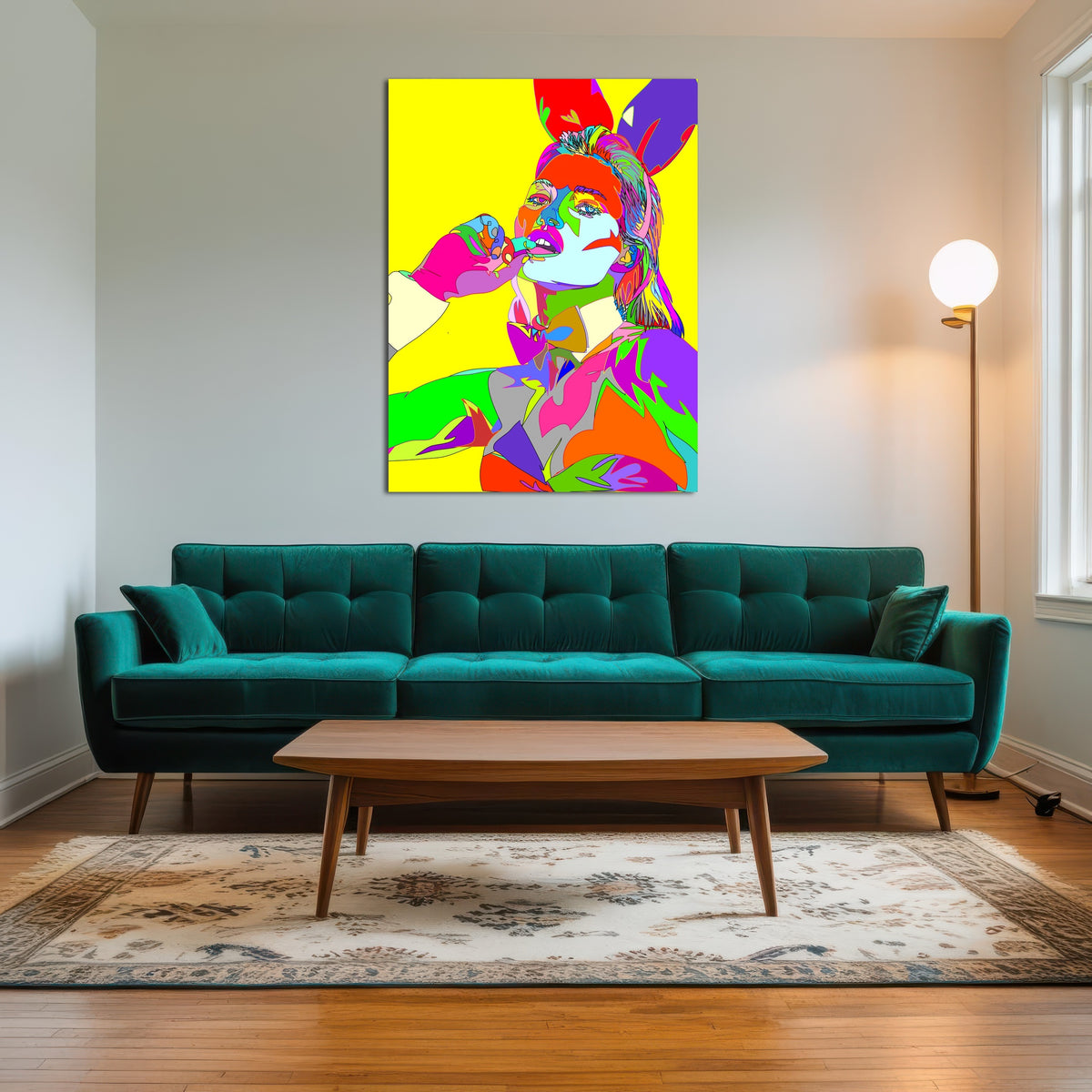 AUTO-MOCKUP ROOM | Abstract Kate Moss