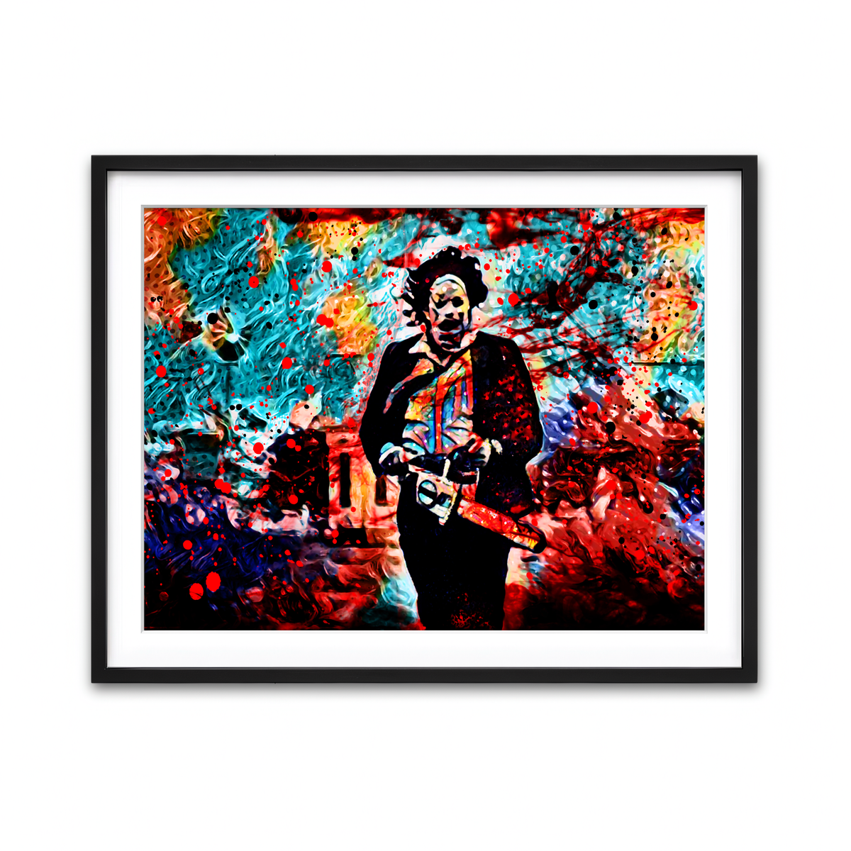 Framed Print 4x3 Black