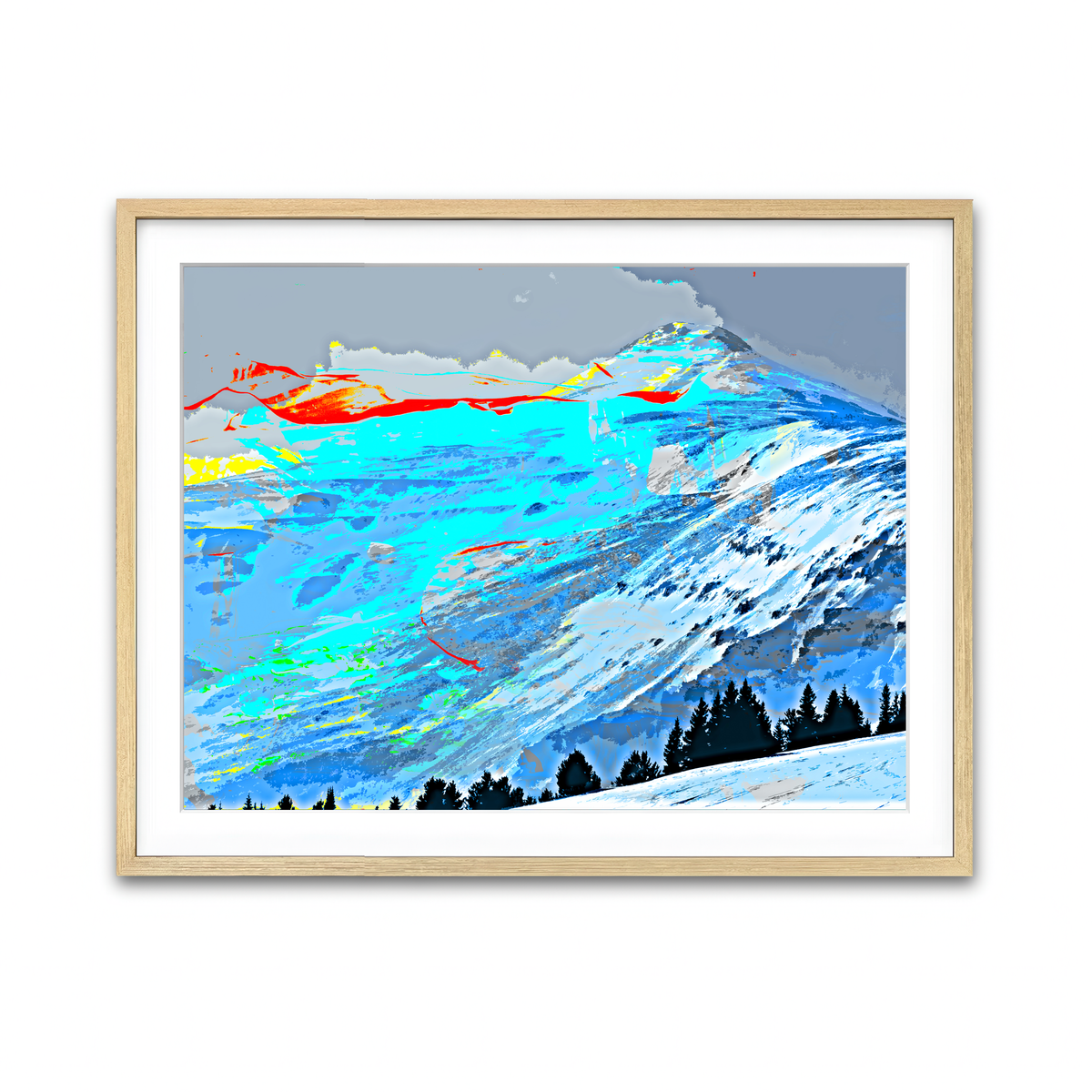 Framed Print 4x3 Natural