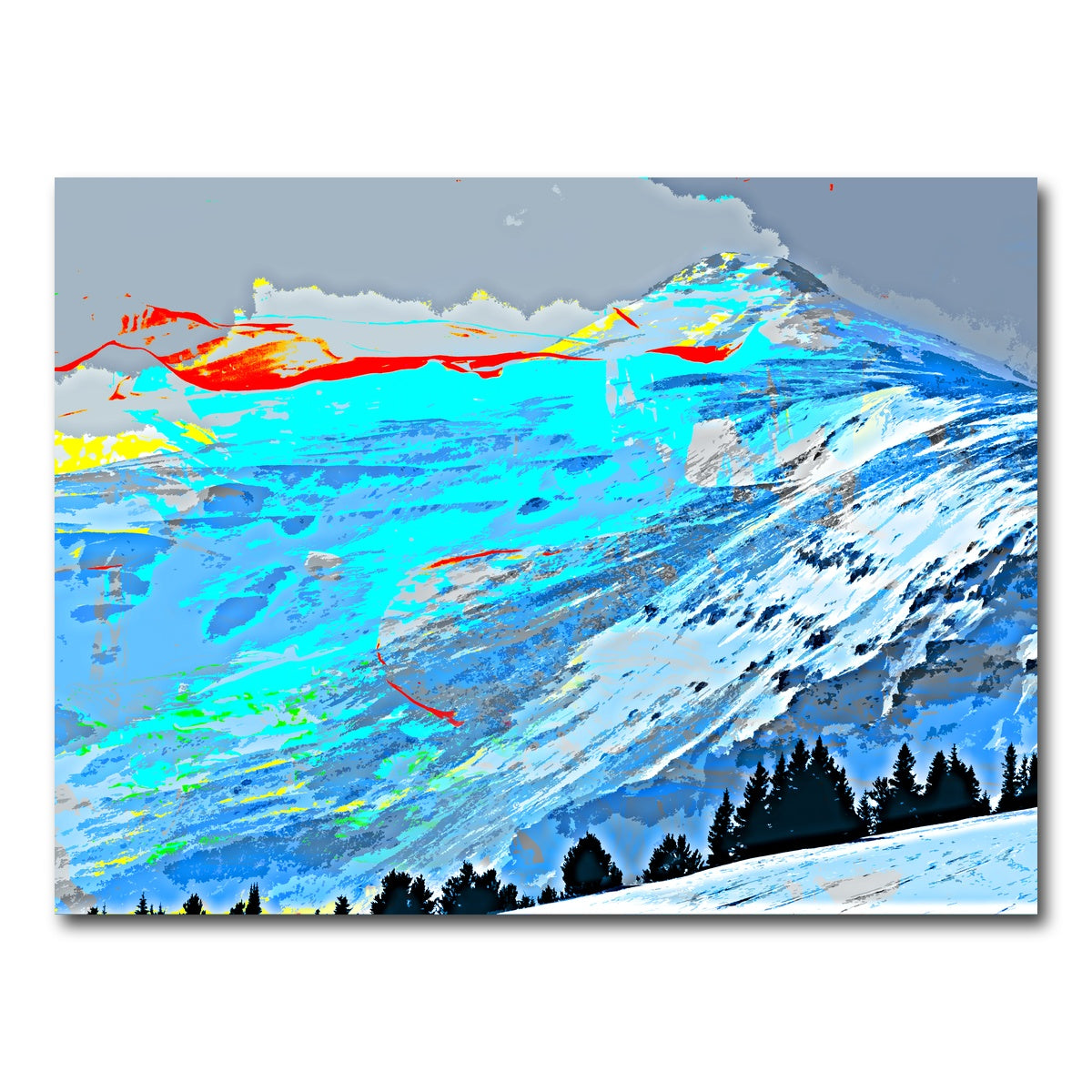 AUTO-MOCKUP WHITE | Abstract Lincoln | 1 Piece | Gallery Wrap Canvas | group=4x3