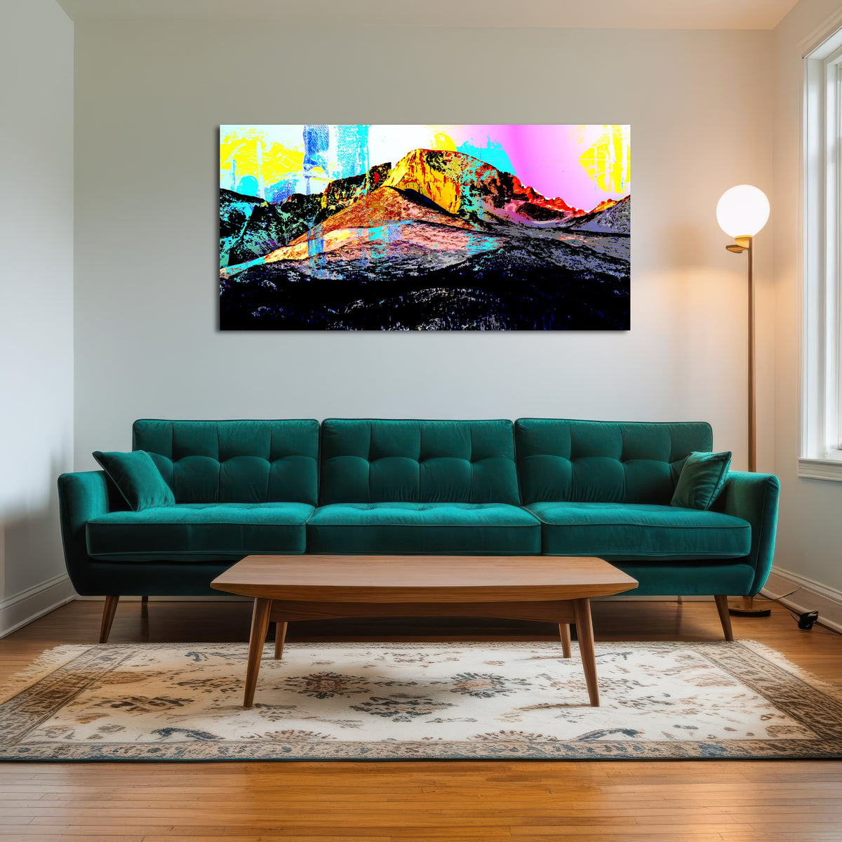AUTO-MOCKUP ROOM | Abstract Longs Peak