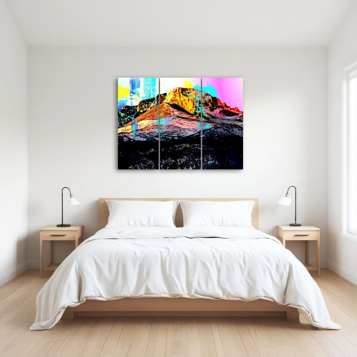AUTO-MOCKUP ROOM | Abstract Longs Peak
