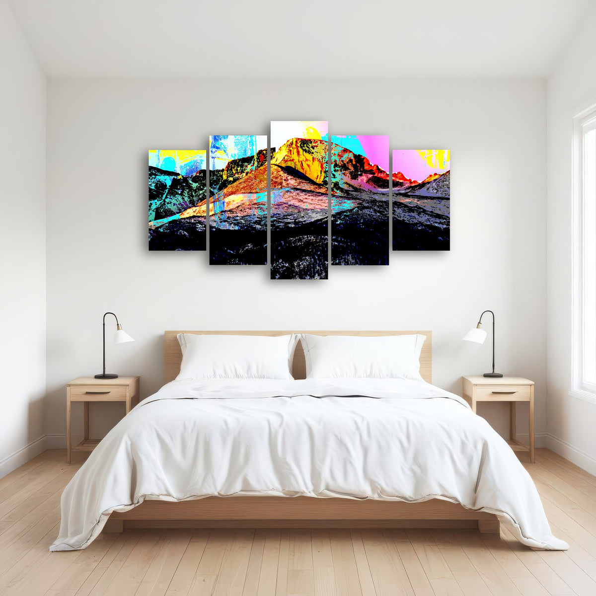 AUTO-MOCKUP ROOM | Abstract Longs Peak