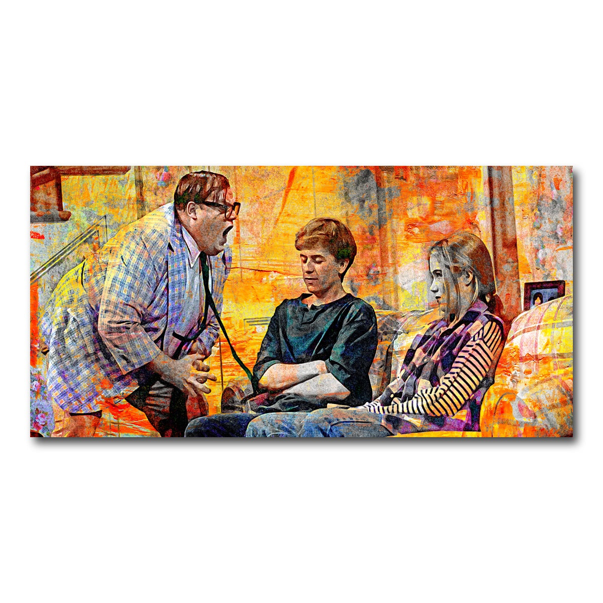 AUTO-MOCKUP WHITE | Abstract Matt Foley | 1 Piece | Gallery Wrap Canvas | group=2x1