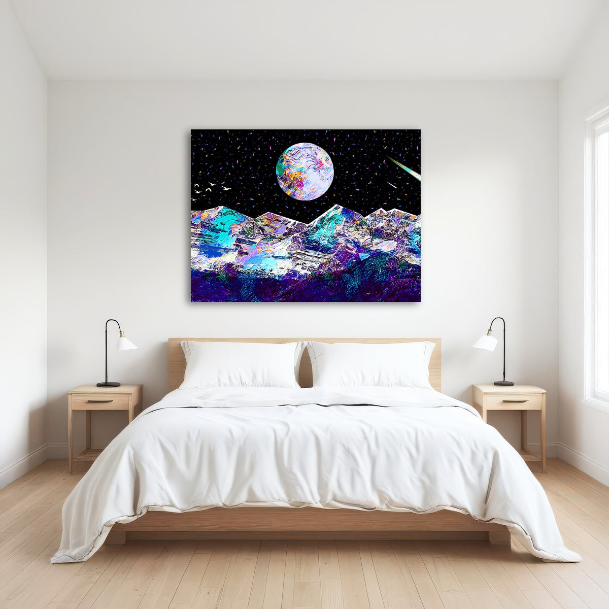 AUTO-MOCKUP ROOM | Abstract Moon