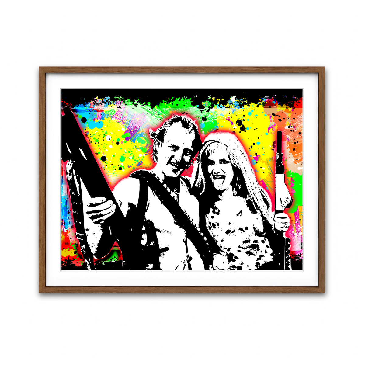 Framed Print 4x3 Walnut