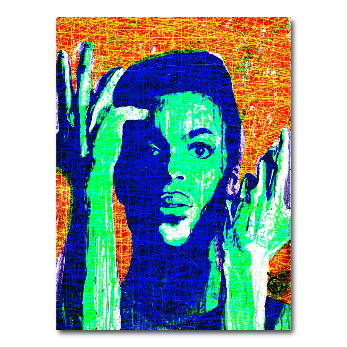 AUTO-MOCKUP WHITE | Abstract Prince | 1 Piece | Gallery Wrap Canvas | group=3x4