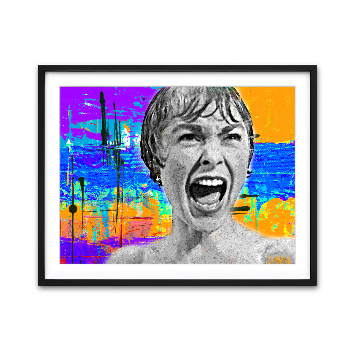 Framed Print 4x3 Black