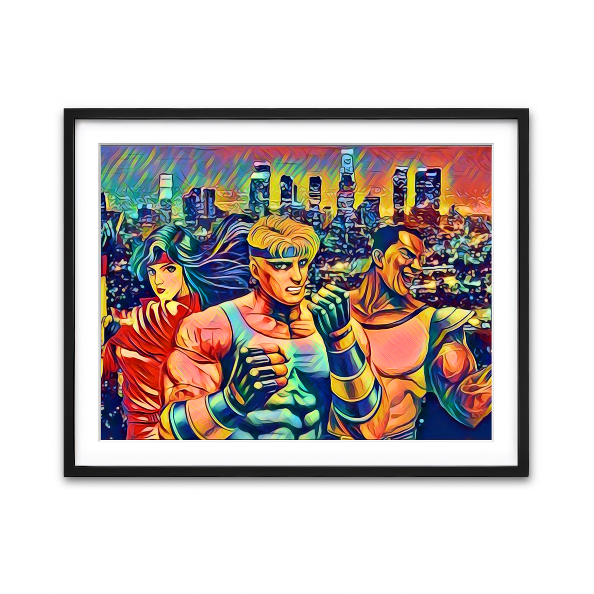 Framed Print 4x3 Black