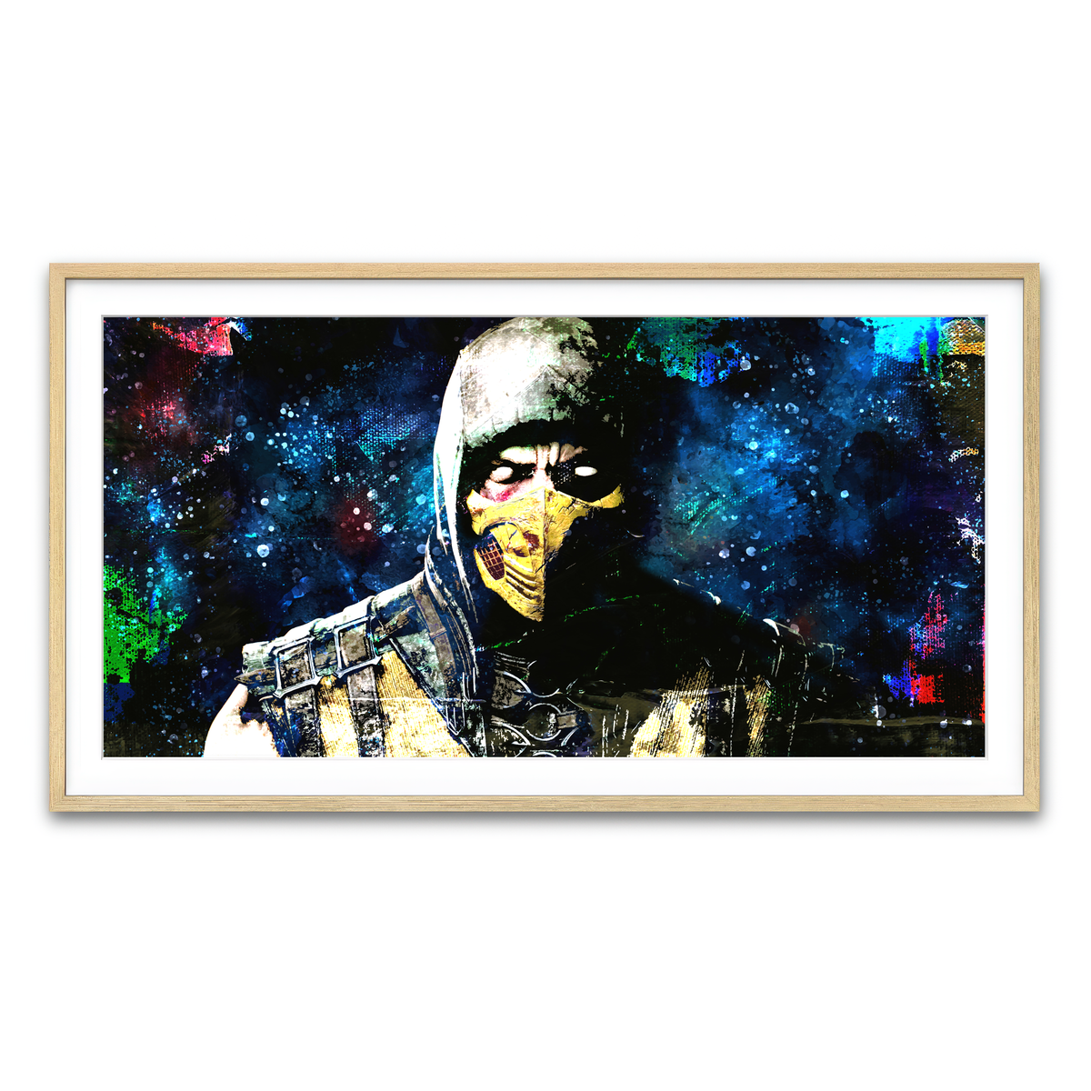 Framed Print 2x1 Natural