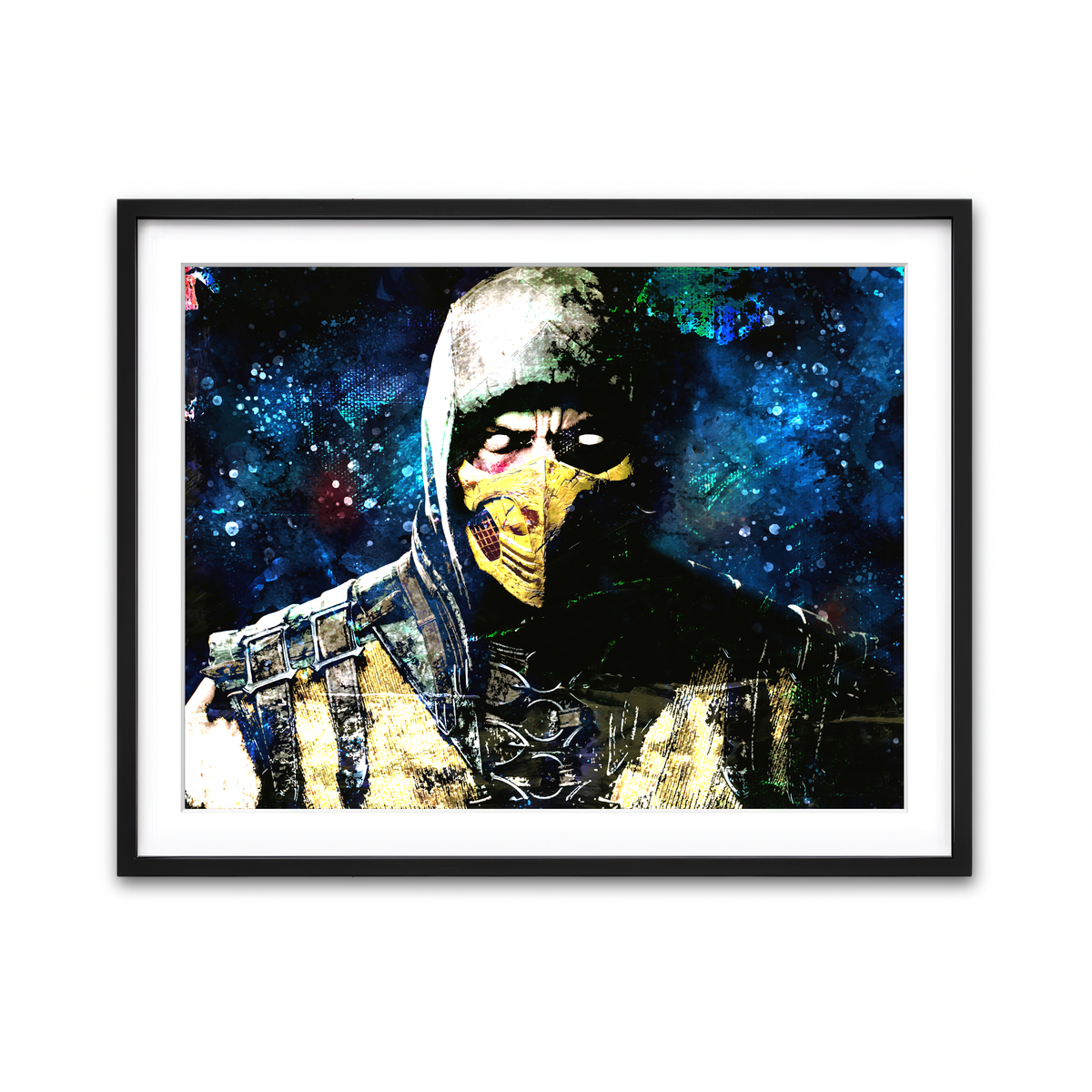 Framed Print 4x3 Black