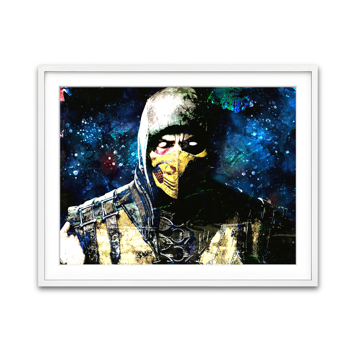 Framed Print 4x3 White