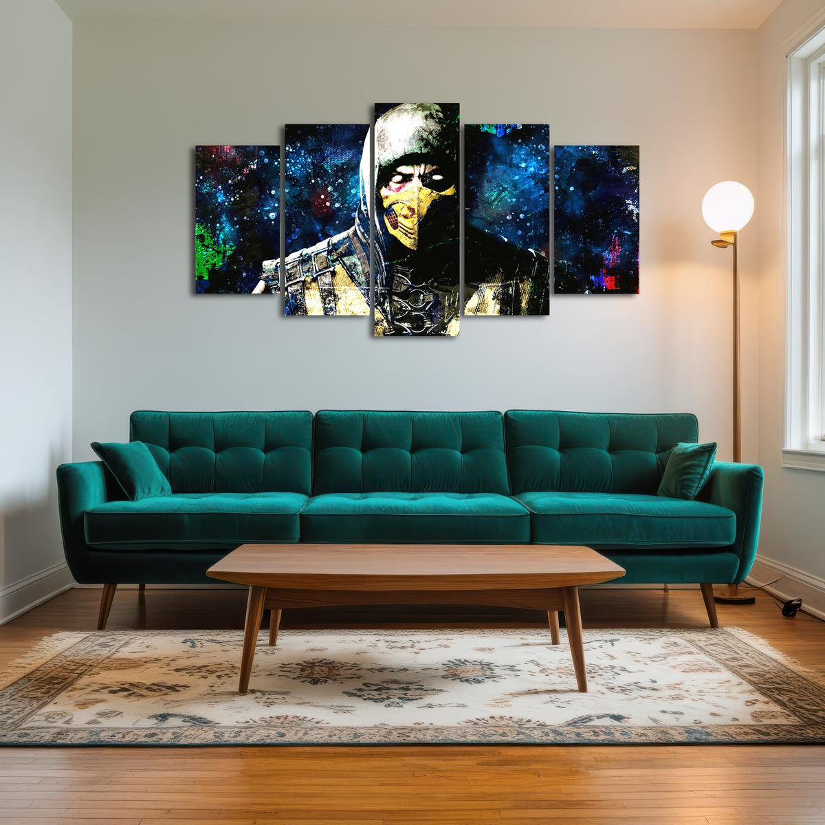AUTO-MOCKUP ROOM | Abstract Scorpion