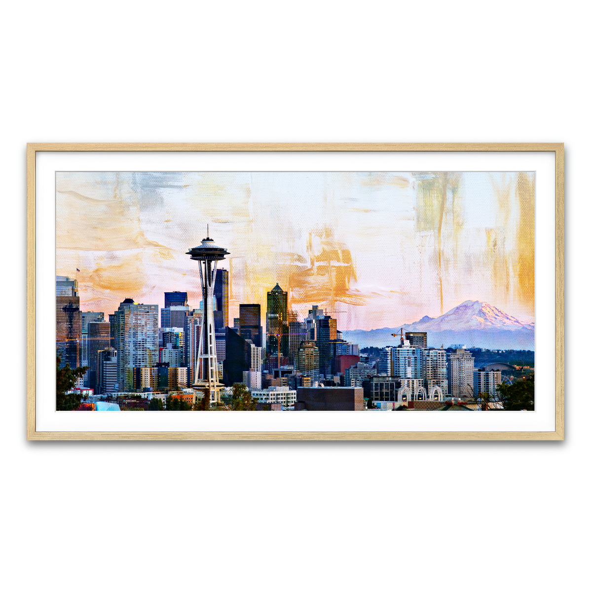 Framed Print 2x1 Natural