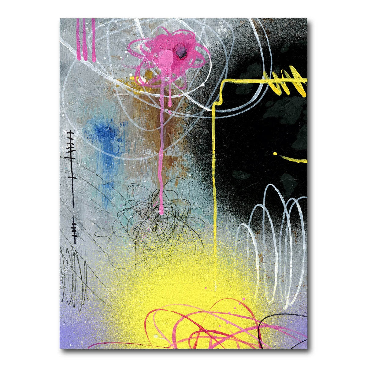 AUTO-MOCKUP WHITE | Abstract Smile | 1 Piece | Gallery Wrap Canvas | group=3x4