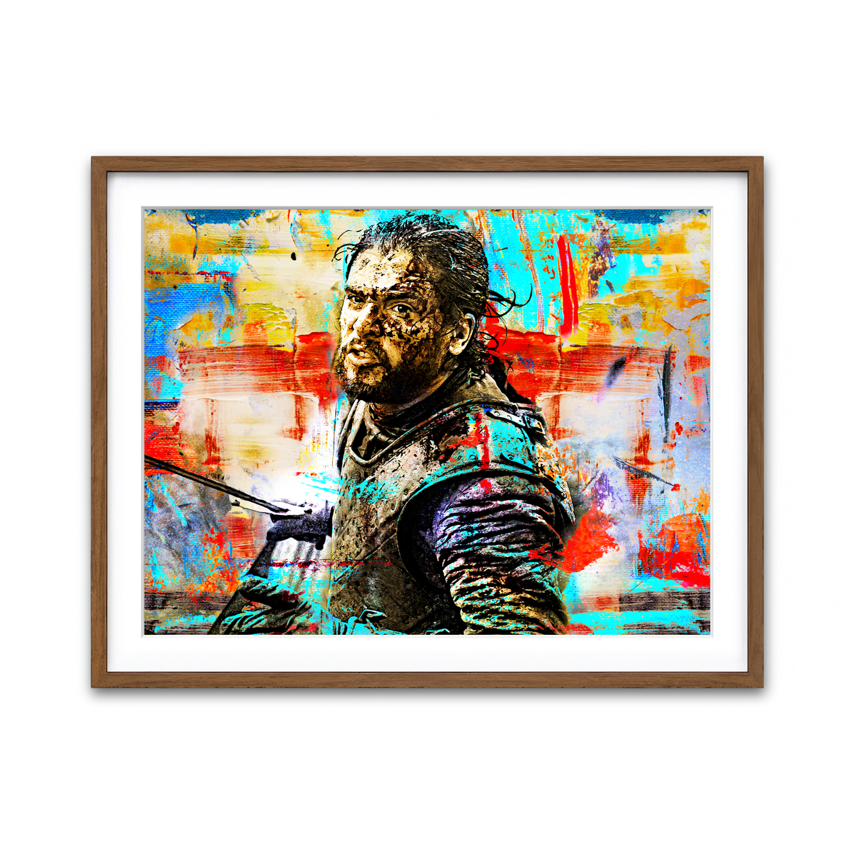 Framed Print 4x3 Walnut