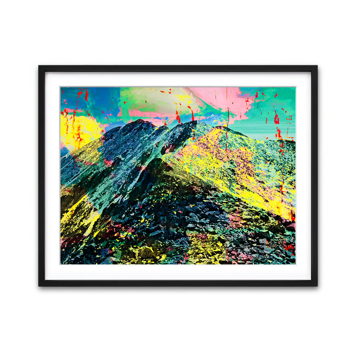 Framed Print 4x3 Black