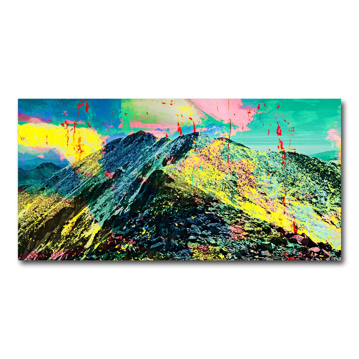 AUTO-MOCKUP WHITE | Abstract Tabeguache | 1 Piece | Gallery Wrap Canvas | group=2x1