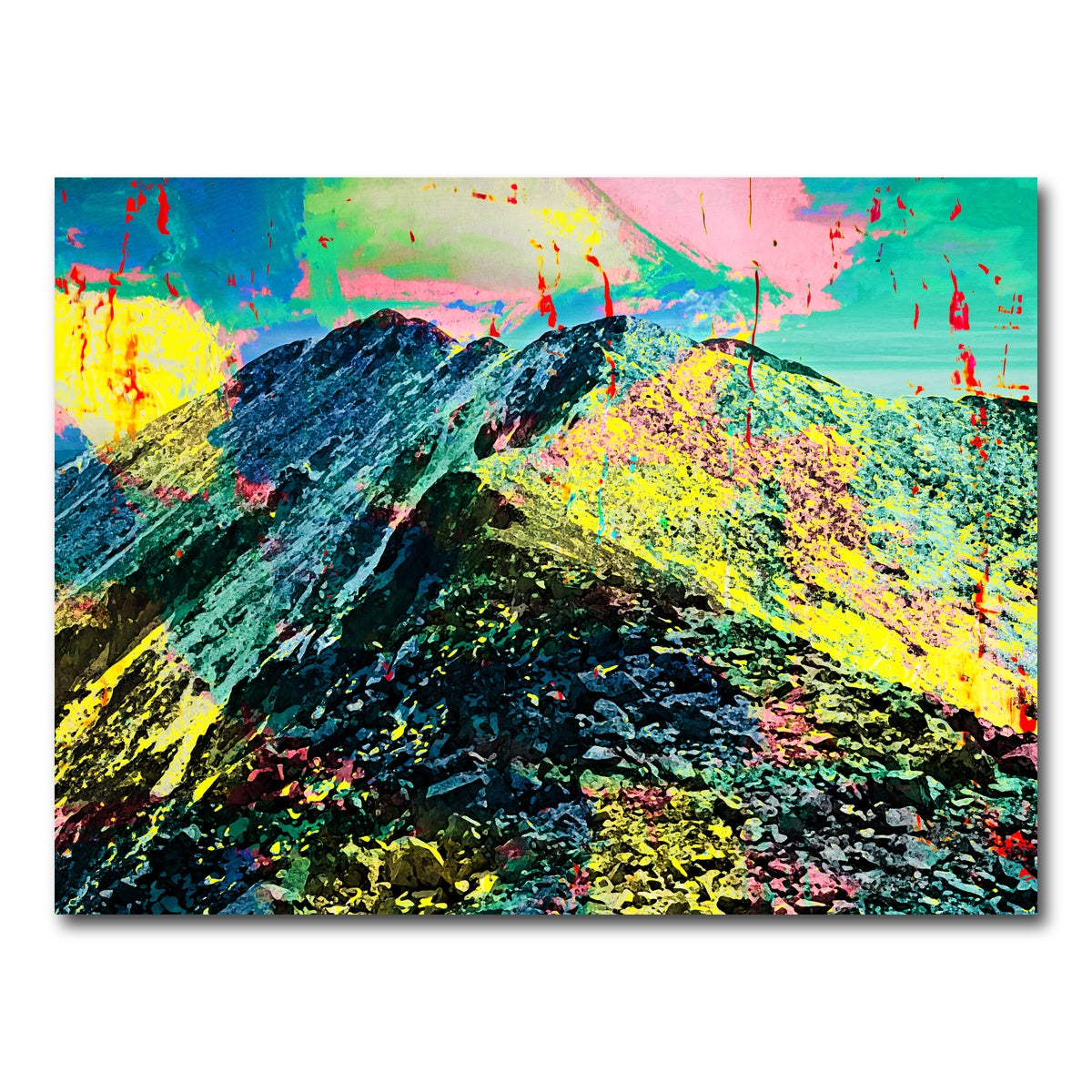 AUTO-MOCKUP WHITE | Abstract Tabeguache | 1 Piece | Gallery Wrap Canvas | group=4x3