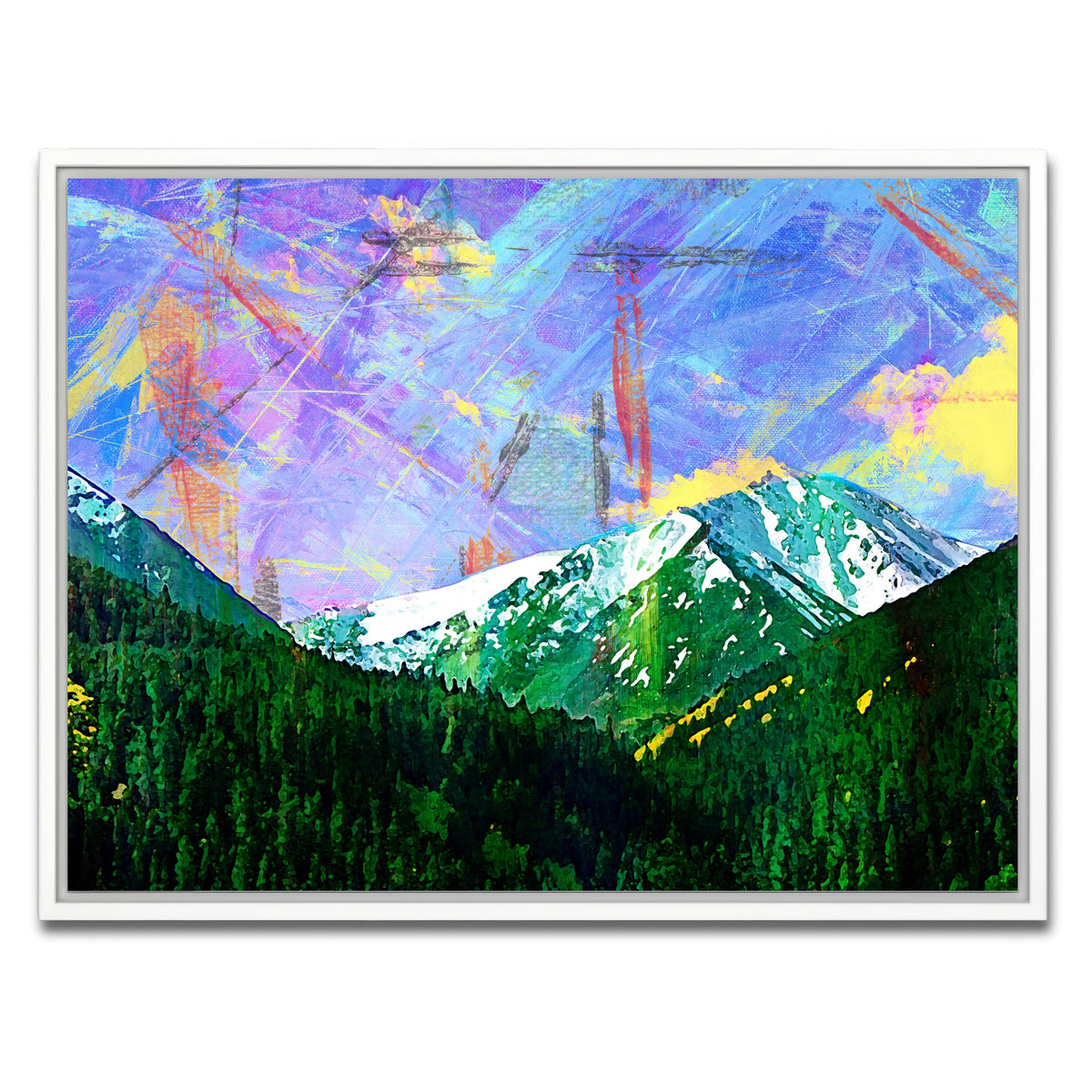 AUTO-MOCKUP WHITE | Abstract Torreys | 1 Piece | White Framed Canvas | group=4x3
