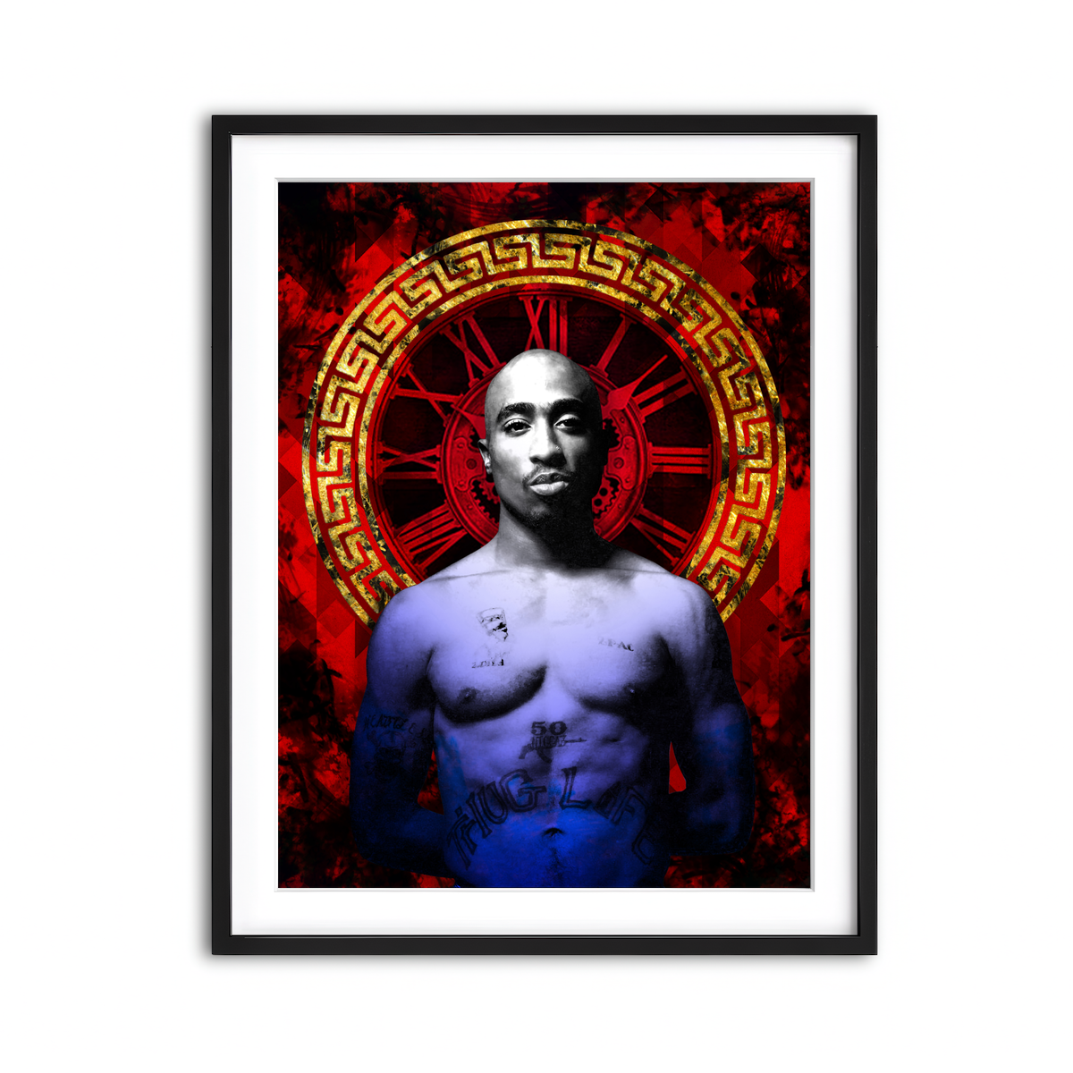 Framed Print 3x4 Black