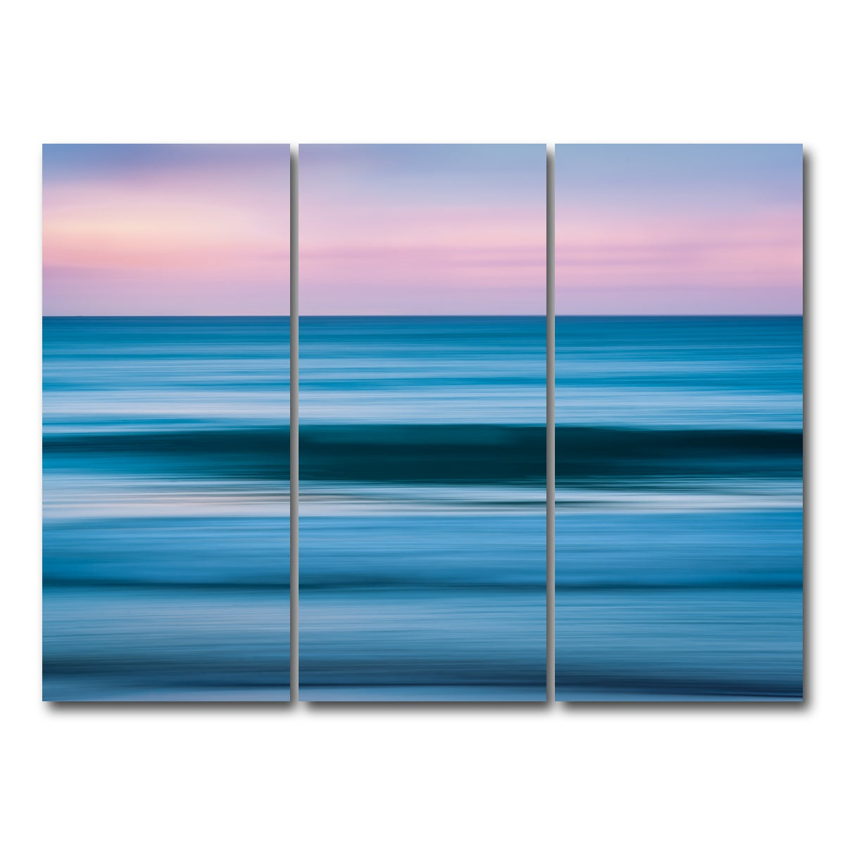 AUTO-MOCKUP WHITE | Abstract Waves | 3 Piece | Gallery Wrap Canvas | group=8x18