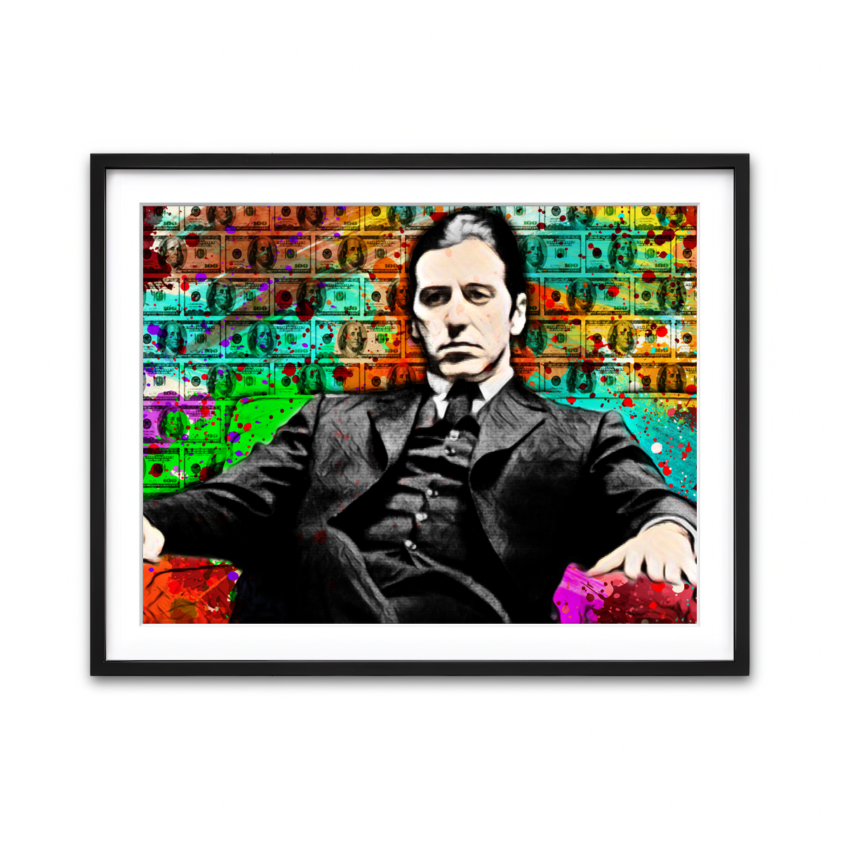 Framed Print 4x3 Black