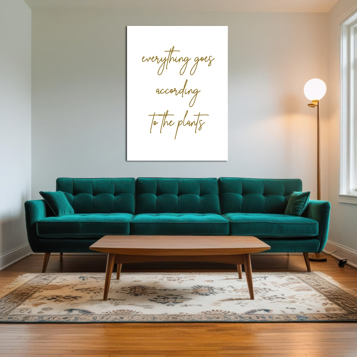 AUTO-MOCKUP ROOM | According to the plants