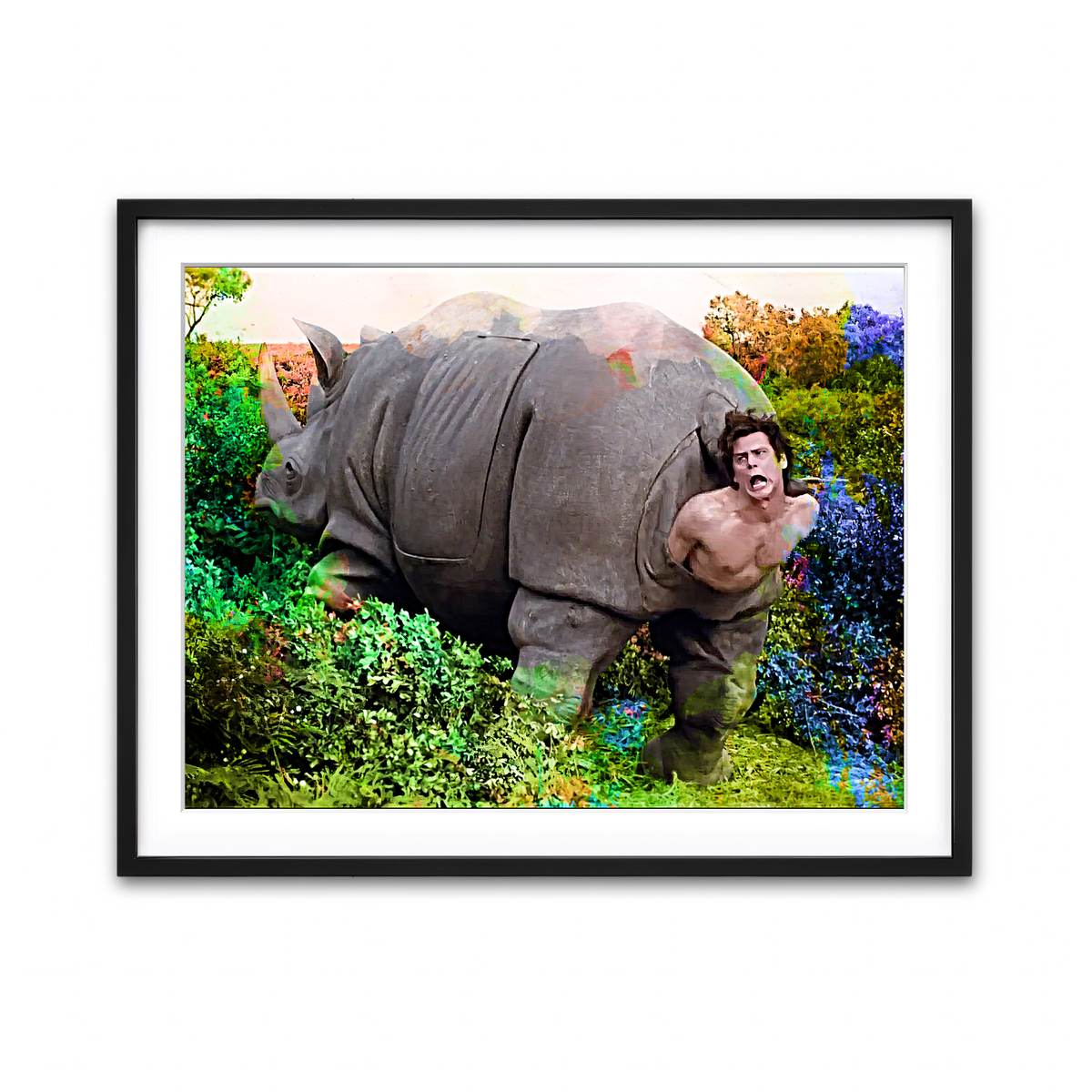 Framed Print 4x3 Black