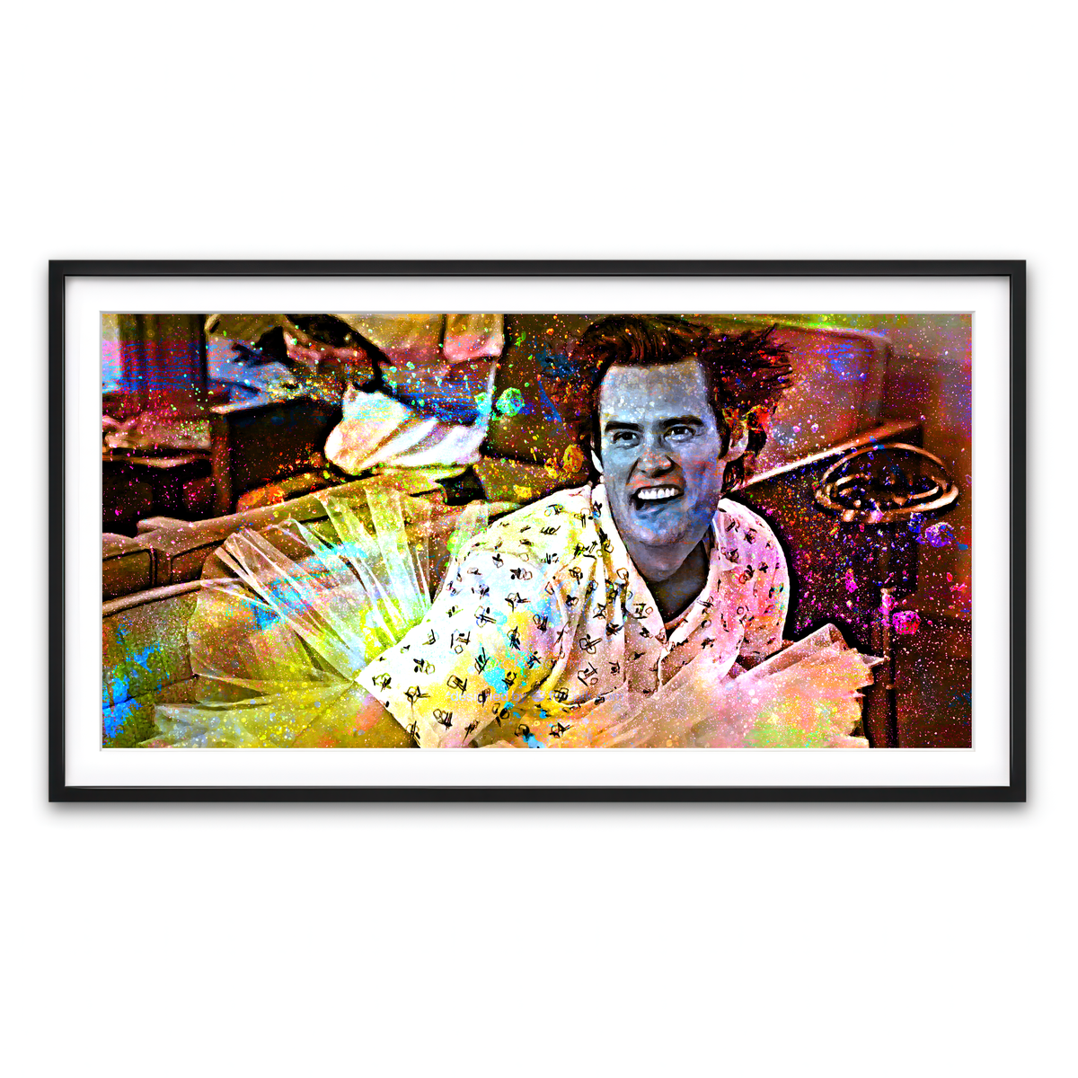 Framed Print 2x1 Black