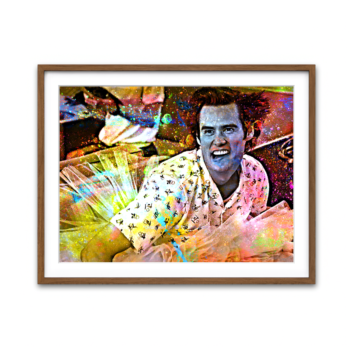 Framed Print 4x3 Walnut