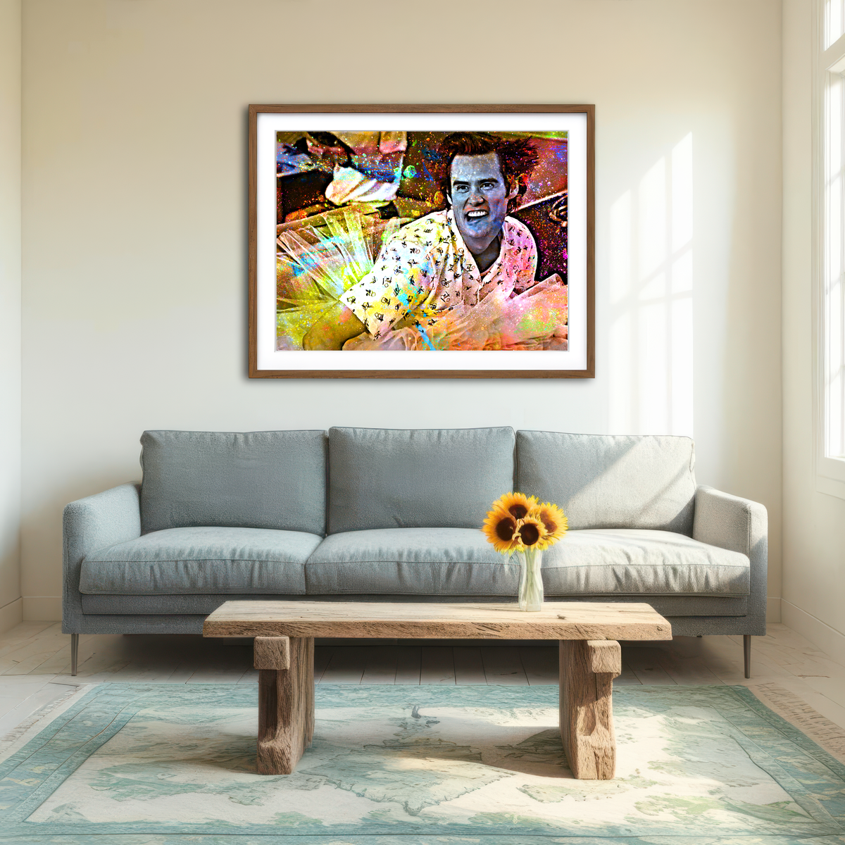 AUTO-MOCKUP ROOM | Ace Ventura Wall Art