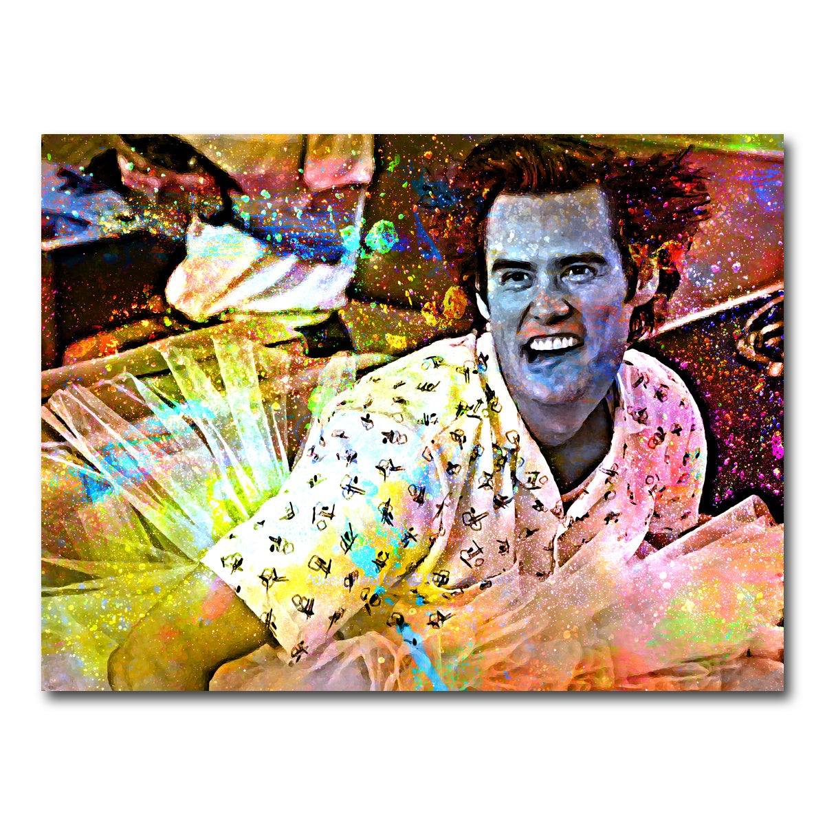 AUTO-MOCKUP WHITE | Ace Ventura | 1 Piece | Gallery Wrap Canvas | group=4x3