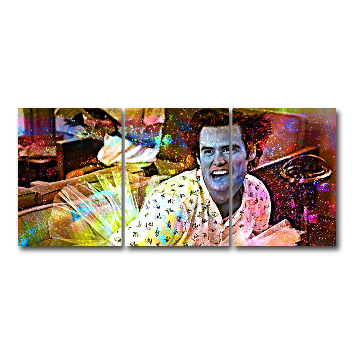 AUTO-MOCKUP WHITE | Ace Ventura | 3 Piece | Gallery Wrap Canvas | group=18x24