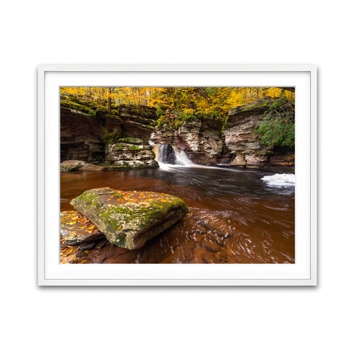 Framed Print 4x3 White