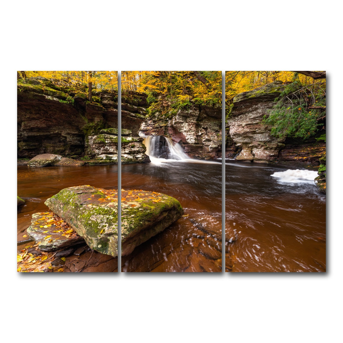 AUTO-MOCKUP WHITE | Adam's Heart | 3 Piece | Gallery Wrap Canvas | group=12x24