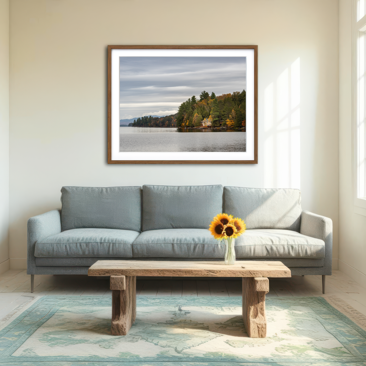 AUTO-MOCKUP ROOM | Adirondack Cottage Wall Art