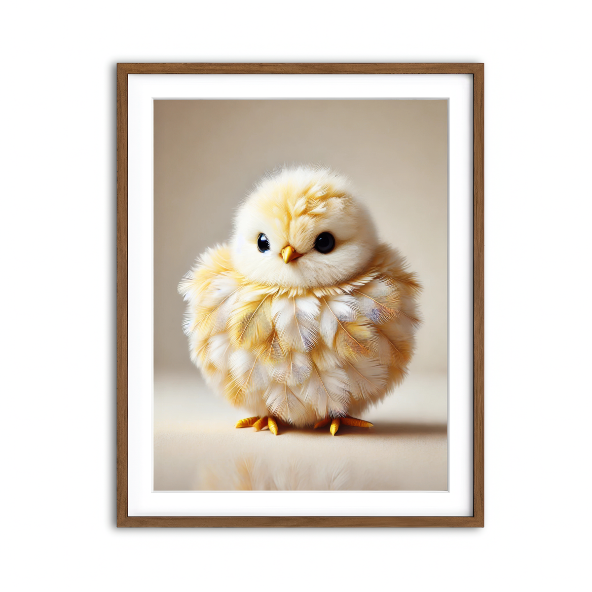 Framed Print 3x4 Walnut