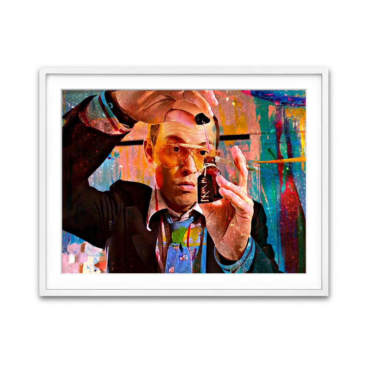 Framed Print 4x3 White