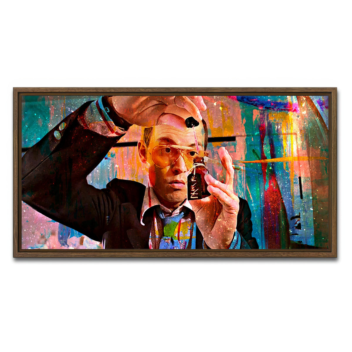AUTO-MOCKUP WHITE | Adrenochrome | 1 Piece | Walnut Framed Canvas | group=2x1