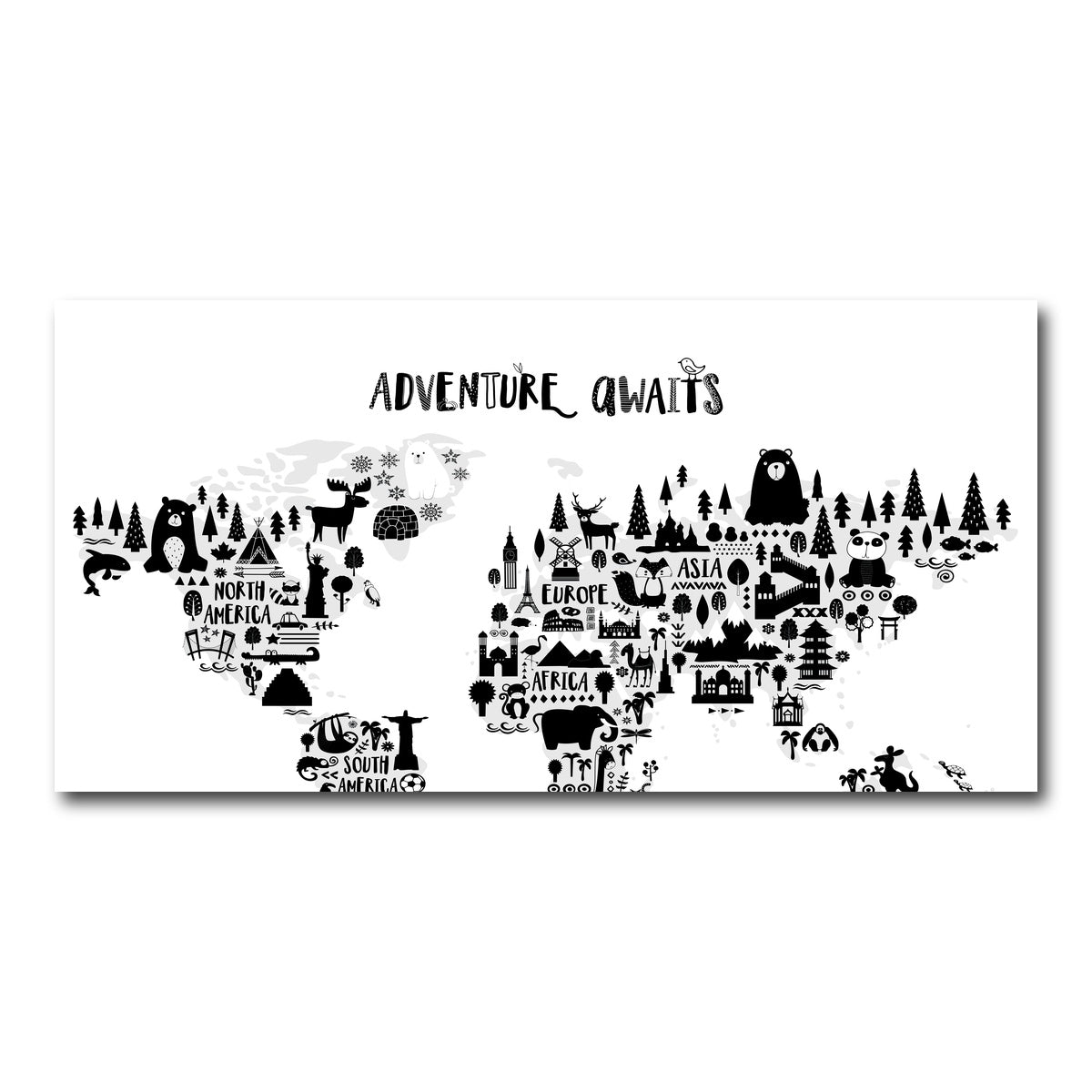 AUTO-MOCKUP WHITE | Adventure | 1 Piece | Gallery Wrap Canvas | group=2x1