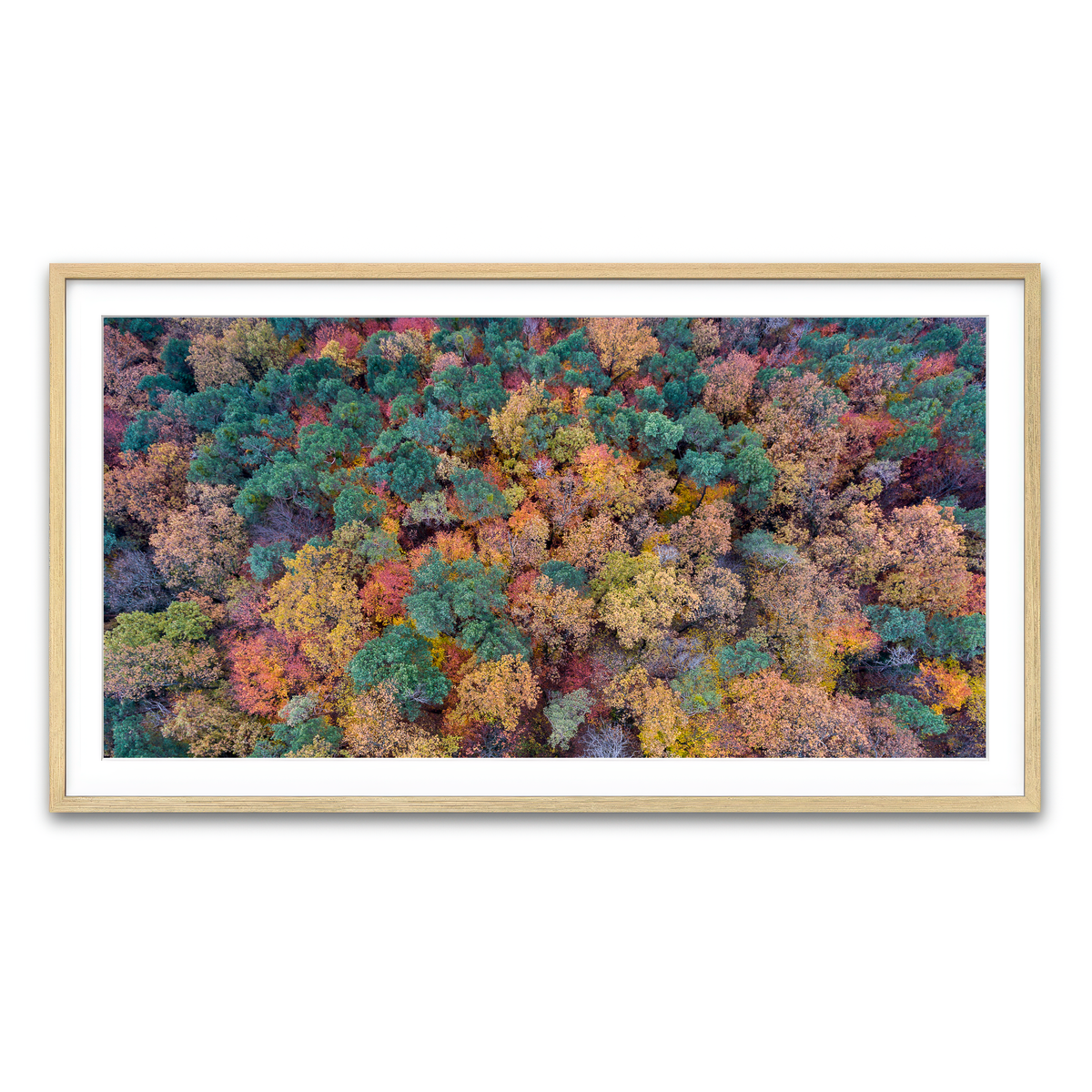 Framed Print 2x1 Natural