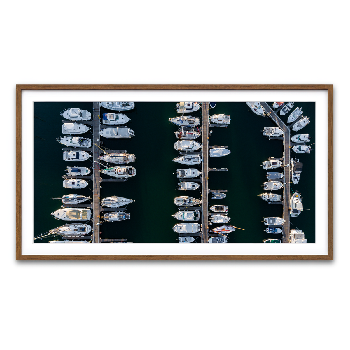 Framed Print 2x1 Walnut